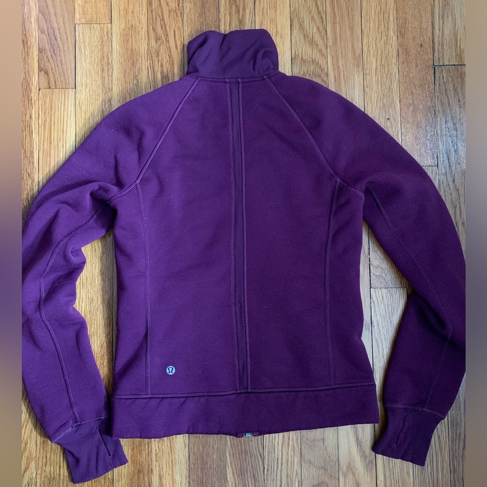 Lululemon full zip jacket in purple size S - Picture 7 of 9